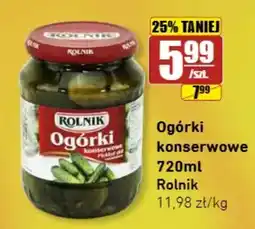 API MARKET Ogórki konserwowe Rolnik oferta