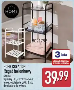 ALDI HOME CREATION Regał łazienkowy oferta