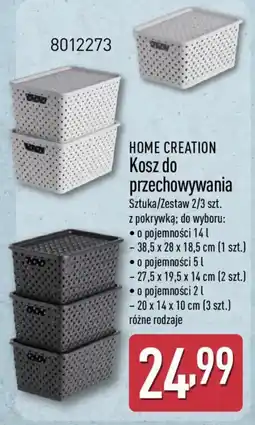 ALDI HOME CREATION Kosz do przechowywania oferta