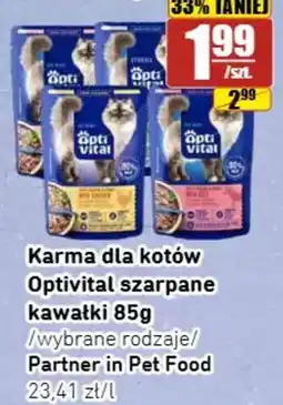 API MARKET Karma dla kotów Optivital szarpane kawałki oferta