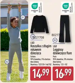 ALDI L&D Koszulka z długim rękawem dziecięca oferta