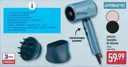 ALDI Ambiano Suszarka do włosów oferta