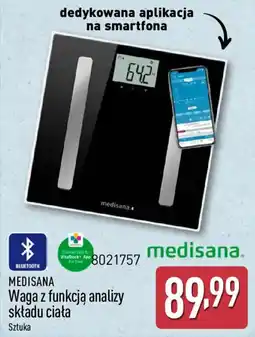 ALDI Medisana waga z funkcją analizy składu ciała oferta