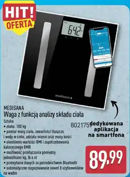ALDI Waga z funkcją analizy składu ciała oferta