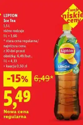 Lidl LIPTON Ice Tea oferta