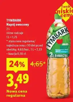 Lidl TYMBARK Napój owocowy oferta