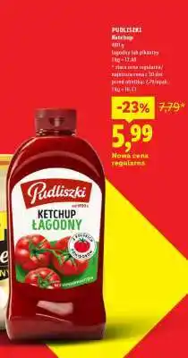 Lidl PUDLISZKI Ketchup oferta