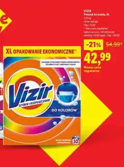 Lidl VIZIR Proszek do prania, XL oferta