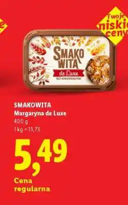 Lidl SMAKOWITA Margaryna de Luxe oferta