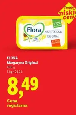 Lidl FLORA Margaryna Original oferta