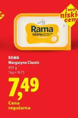 Lidl RAMA Margaryna Classic oferta