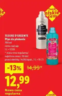 Lidl TESORI D’ORIENTE Płyn do płukania oferta