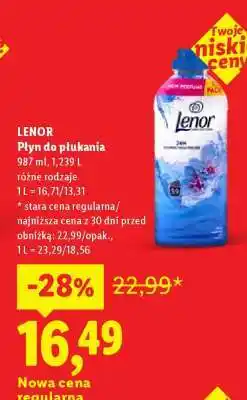 Lidl LENOR Płyn do płukania oferta