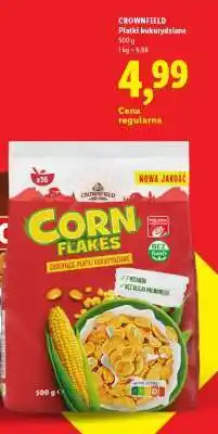 Lidl CROWNFIELD Płatki kukurydziane oferta