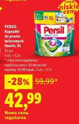 Lidl PERSIL Kapsułki do prania kolorowych tkanin, XL oferta