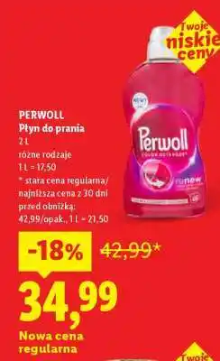 Lidl PERWOLL Płyn do prania oferta
