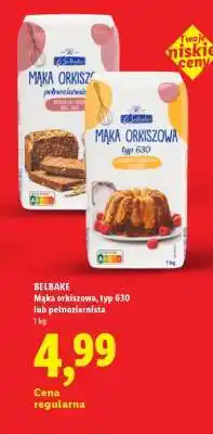 Lidl BELBAKE Mąka orkiszowa, typ 630 lub pełnoziarnista oferta