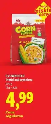 Lidl CROWNFIELD Płatki kukurydziane oferta