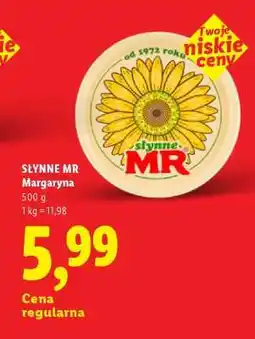 Lidl SŁYNNE MR Margaryna oferta