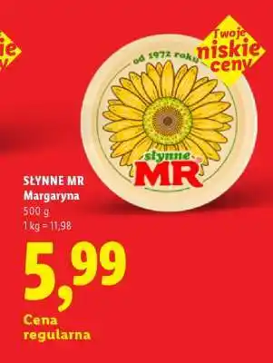 Lidl SŁYNNE MR Margaryna oferta