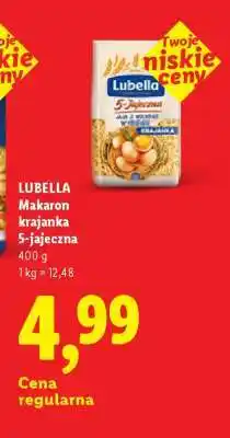 Lidl LUBELLA Makaron krajanka 5-jajeczna oferta