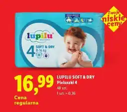 Lidl LUPILU SOFT & DRY Pieluszki 4 oferta