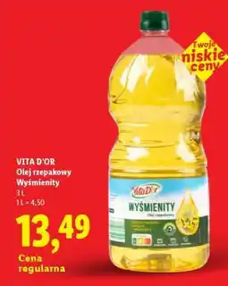 Lidl Vita D'or Olej rzepakowy Wyśmienity oferta