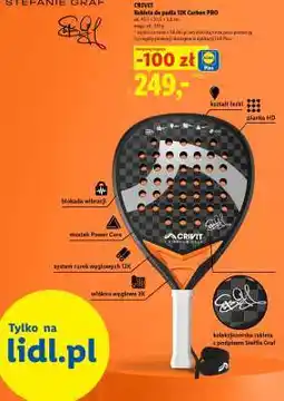 Lidl CRIVIT Rakieta do padla 12K Carbon PRO oferta