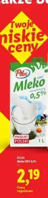Lidl PILOS Mleko UHT 0,5% oferta