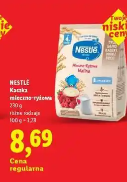 Lidl NESTLÉ Kaszka mleczno-ryżowa oferta