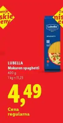 Lidl LUBELLA Makaron spaghetti oferta