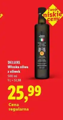 Lidl DELUXE Włoska oliwa z oliwek oferta