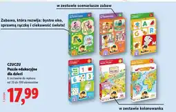 Lidl CZUCZU Puzzle edukacyjne dla dzieci oferta