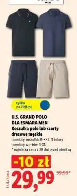 Lidl U.S. GRAND POLO dla esmara MEN oferta