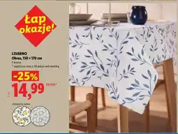 Lidl LIVARNO Obrus, 130 x 170 cm oferta