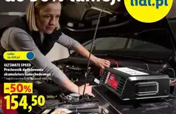 Lidl ULTIMATE SPEED Prostownik do ładowania akumulatora samochodowego oferta