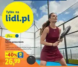Lidl CRIVIT Sukienka sportowa damska oferta