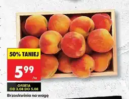 Biedronka Brzoskwinia na wage oferta