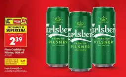 Biedronka Piwo Carlsberg Pilsner, 500 ml oferta