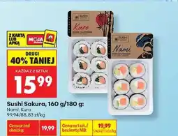Biedronka Sushi Sakura, 160 g/180 g oferta