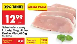 Biedronka Schab wieprzowy kotlety, Mega Paka, Kraina Mięs, 680 g oferta