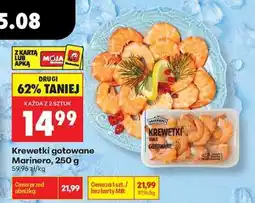 Biedronka Krewetki gotowane Marinero 250 g oferta