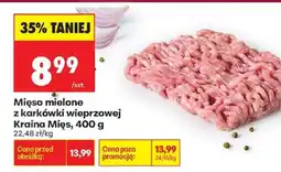 Biedronka Mięso mielone z karkówki wieprzowej Kraina Mięs , 400 g oferta