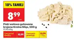 Biedronka Flaki wołowe gotowane krojone Kraina Mies 500 g oferta