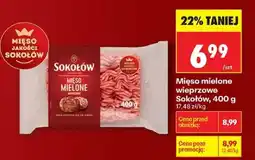 Biedronka Mięso mielone wieprzowe Sokołów, 400 g oferta