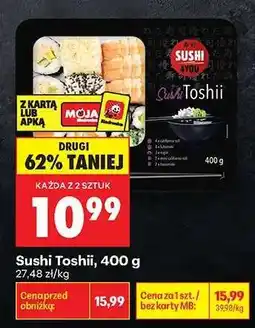 Biedronka Sushi Toshii 400 g oferta