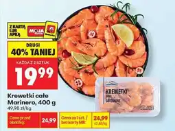 Biedronka Krewetki całe Marinero 400 g oferta