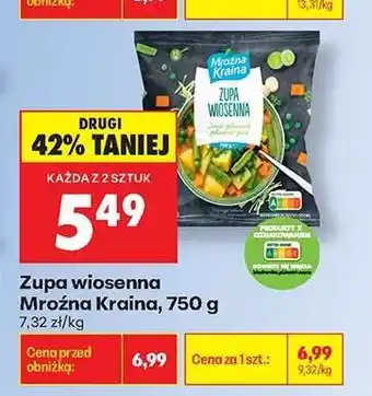 Biedronka Zupa wiosenna Mroźna Kraina, 750 g oferta