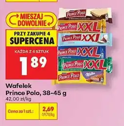 Biedronka Wafelek Prince Polo, 38-45 g oferta
