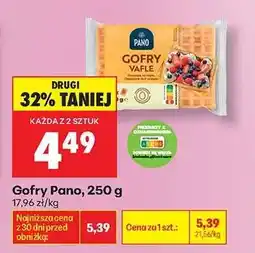 Biedronka Gofry Pano, 250 g oferta